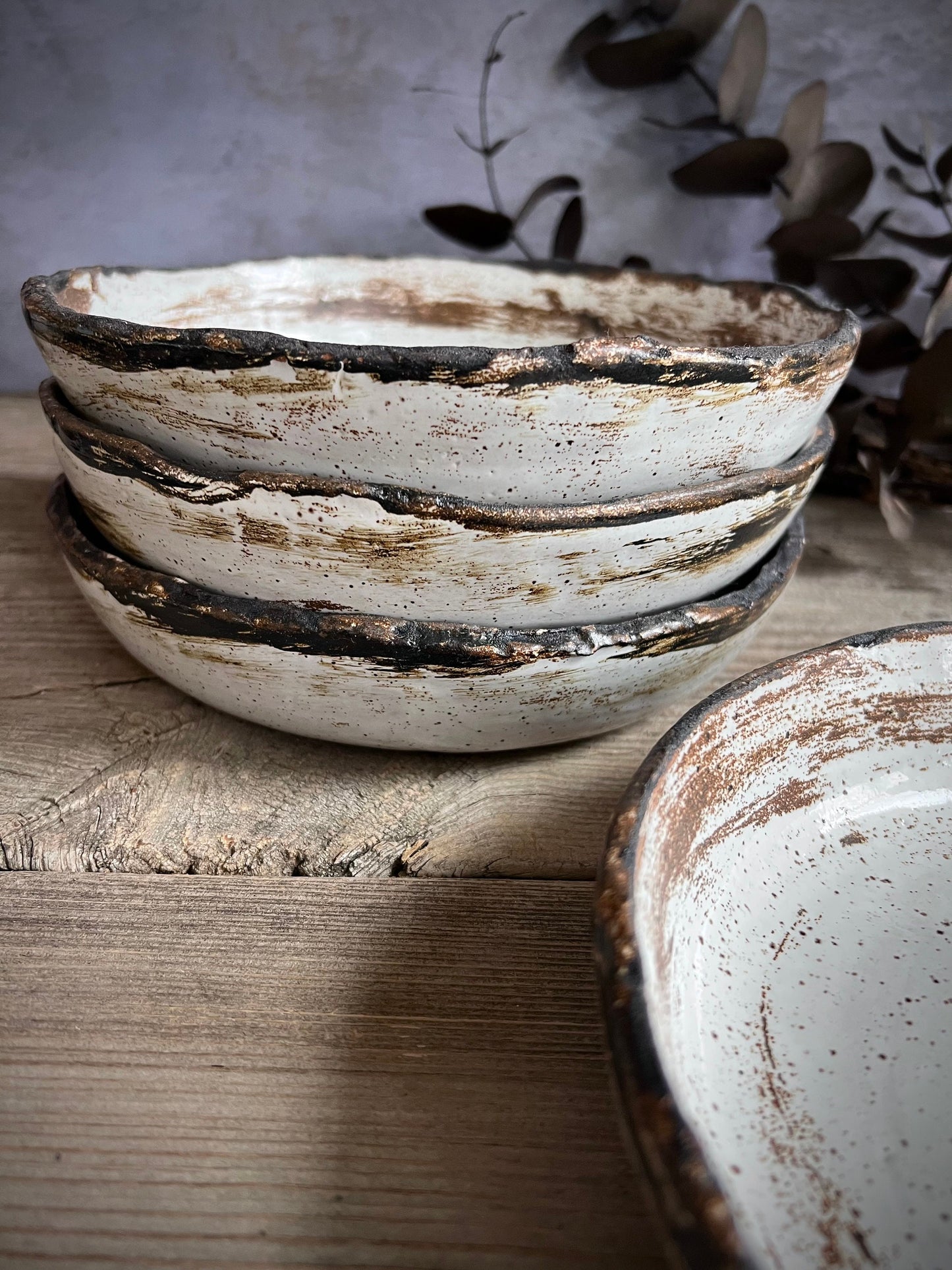 Ceramic Bowl, White Bowls, Rustic Bowls, Pasta Bowl, Ceramic Pasta Bowl, Handmade Ceramic Bowl, Rustic Bowl, Pottery Bowl, Housewarming Gift