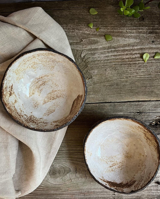 Ceramic Bowls, Handmade Bowls, Rustic Bowls, Minimalist Stoneware, Handmade Ceramic Bowls, Ceramic Soup Bowl, Tilted Bowl, Irregular Shape