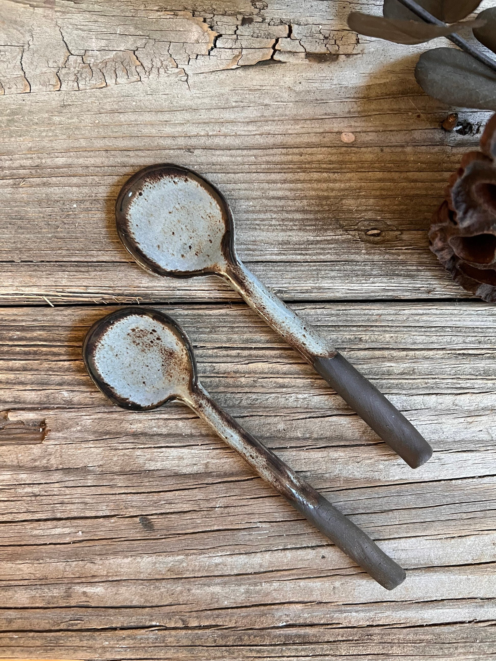 Ceramic Spoons, Stirring Spoons, Handmade Ceramic Spoons, Handmade Pottery Spoons, Gift For Coffee Lover, Ceramics Gift