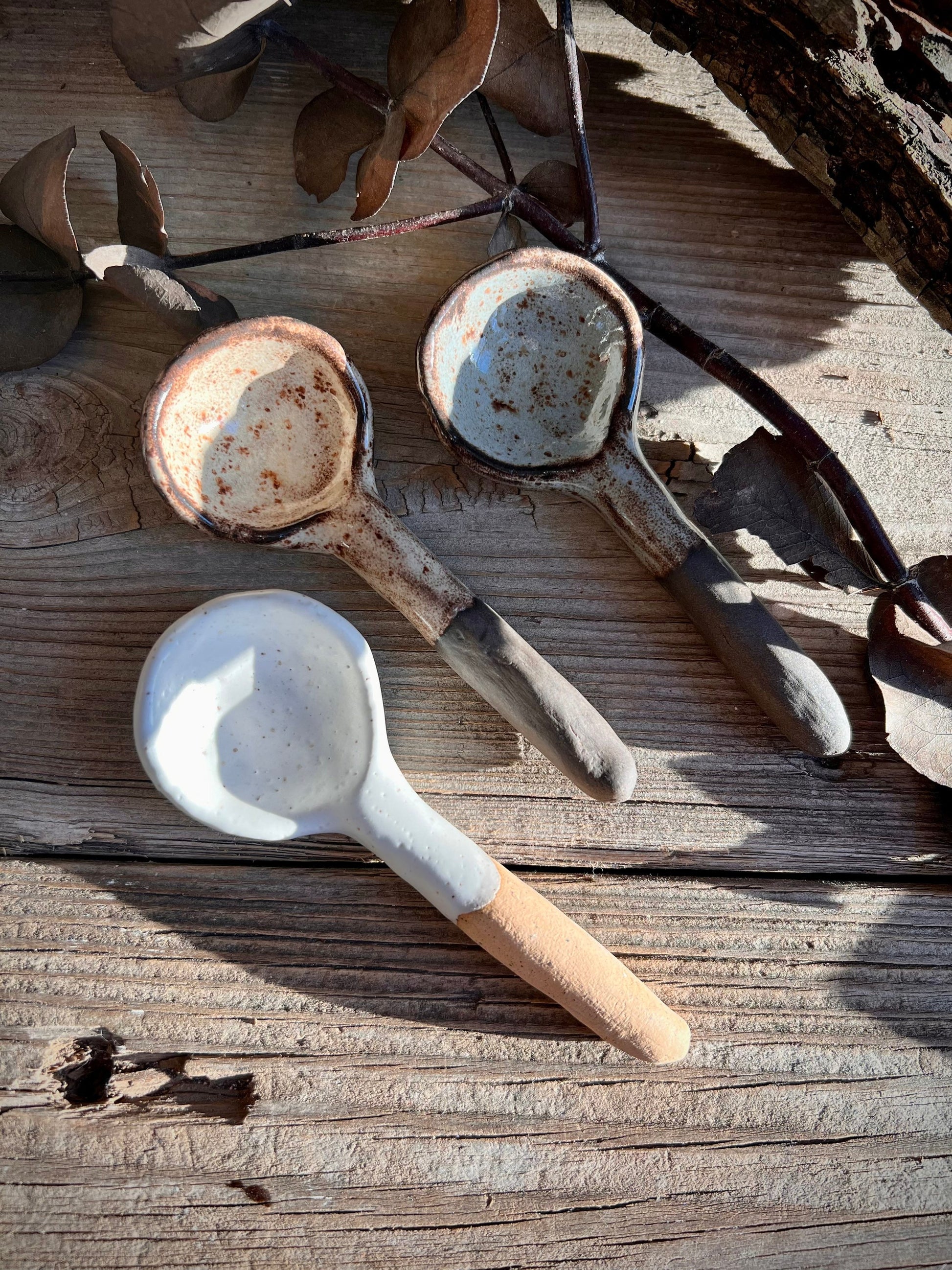 Handmade Spoons, Soup Spoons, Ceramic Spoons, Ceramic Soup Spoons, Minimalist Spoons, Pottery Spoons, Minimalist, Organic Shape, Spoons