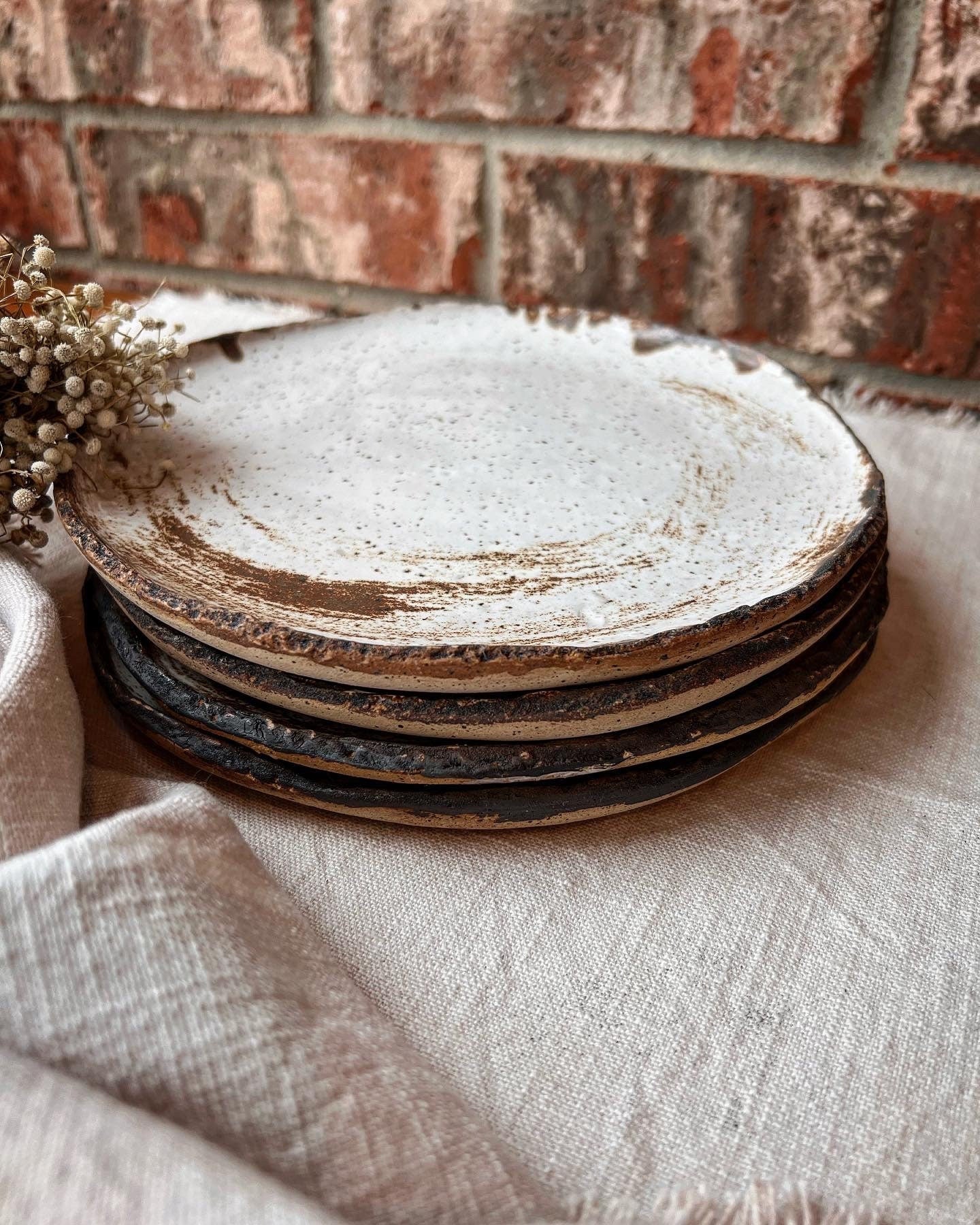 Ceramic Plate, Handmade Plate, Rustic Plate, Housewarming Plates, Handmade Ceramic Plate, Housewarming Gift, Handmade Pottery Plates