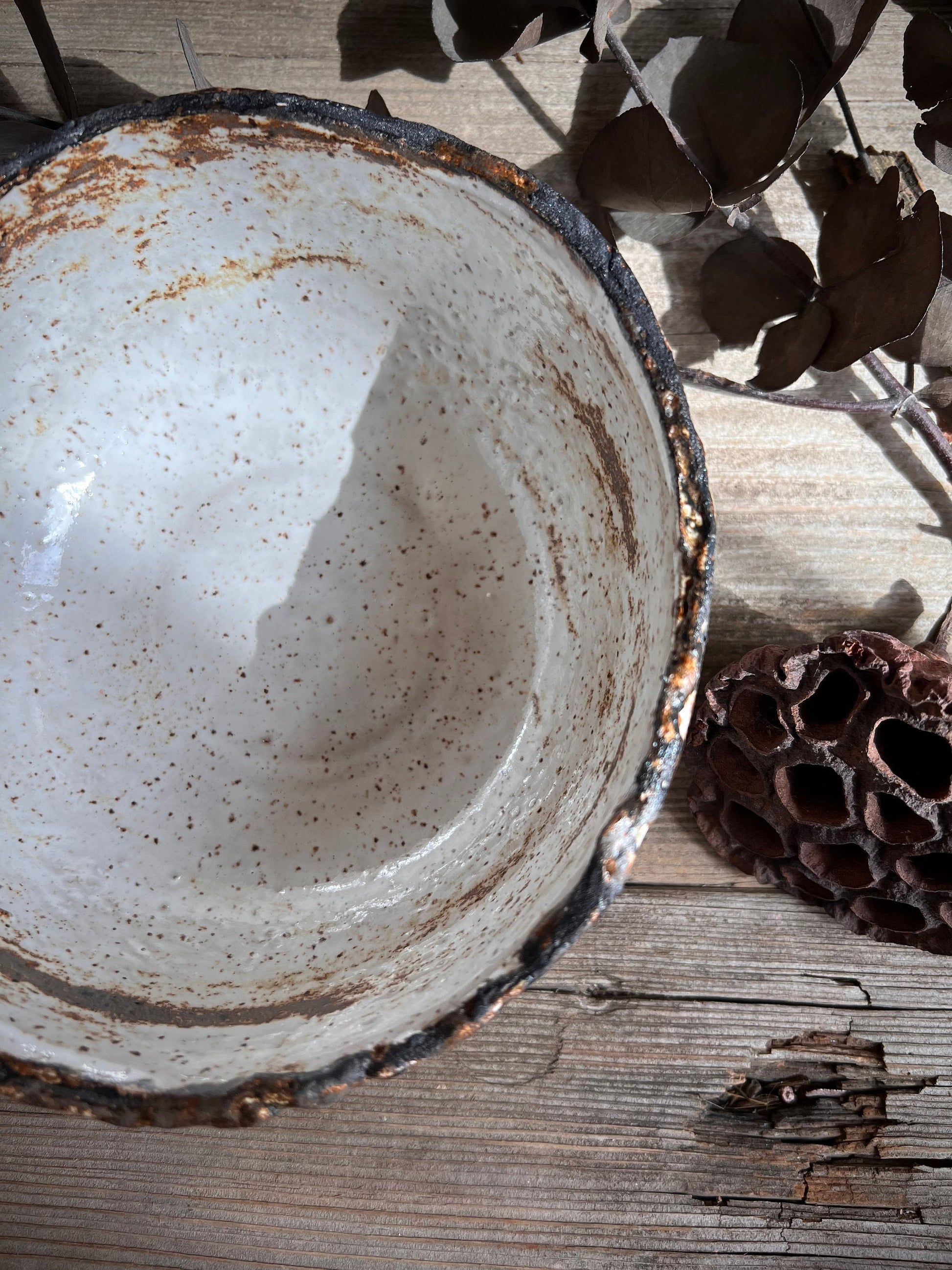 Ceramic Bowl, Handmade Bowl, Rustic Bowl, Farmhouse Stoneware, Handmade Ceramic Bowl, Ceramic Serving Bowl, Irregular Bowl, Pottery Bowl