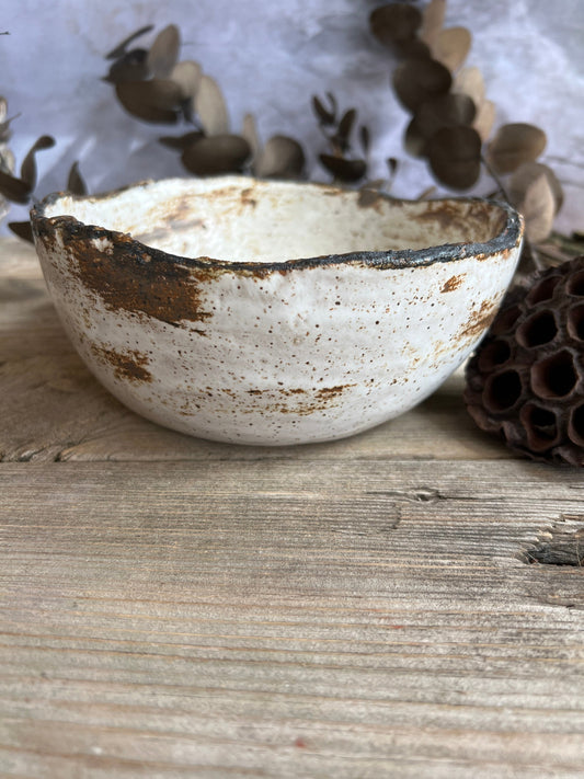 Ceramic Bowl, Handmade Bowl, Rustic Bowl, Farmhouse Stoneware, Handmade Ceramic Bowl, Ceramic Serving Bowl, Irregular Bowl, Pottery Bowl