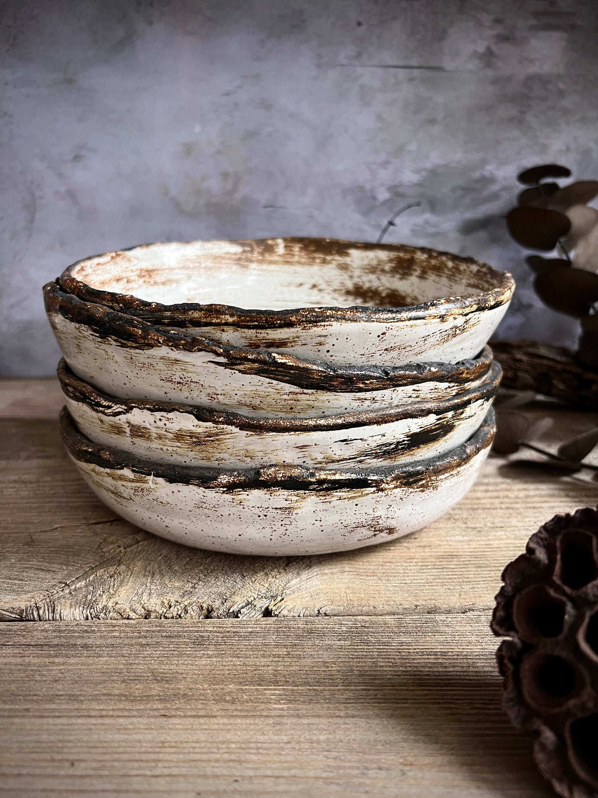 Ceramic Bowl, White Bowls, Rustic Bowls, Pasta Bowl, Ceramic Pasta Bowl, Handmade Ceramic Bowl, Rustic Bowl, Pottery Bowl, Housewarming Gift