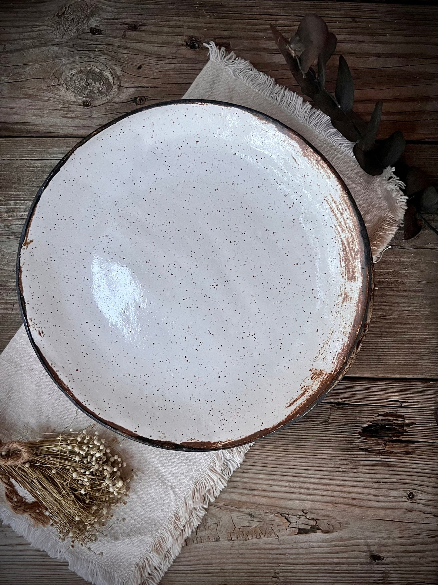 11” Ceramic Plate, Handmade Plate, Rustic Plate, Pottery Plates, Handmade Ceramic Plate, Christmas Gift, Handmade Pottery Plates