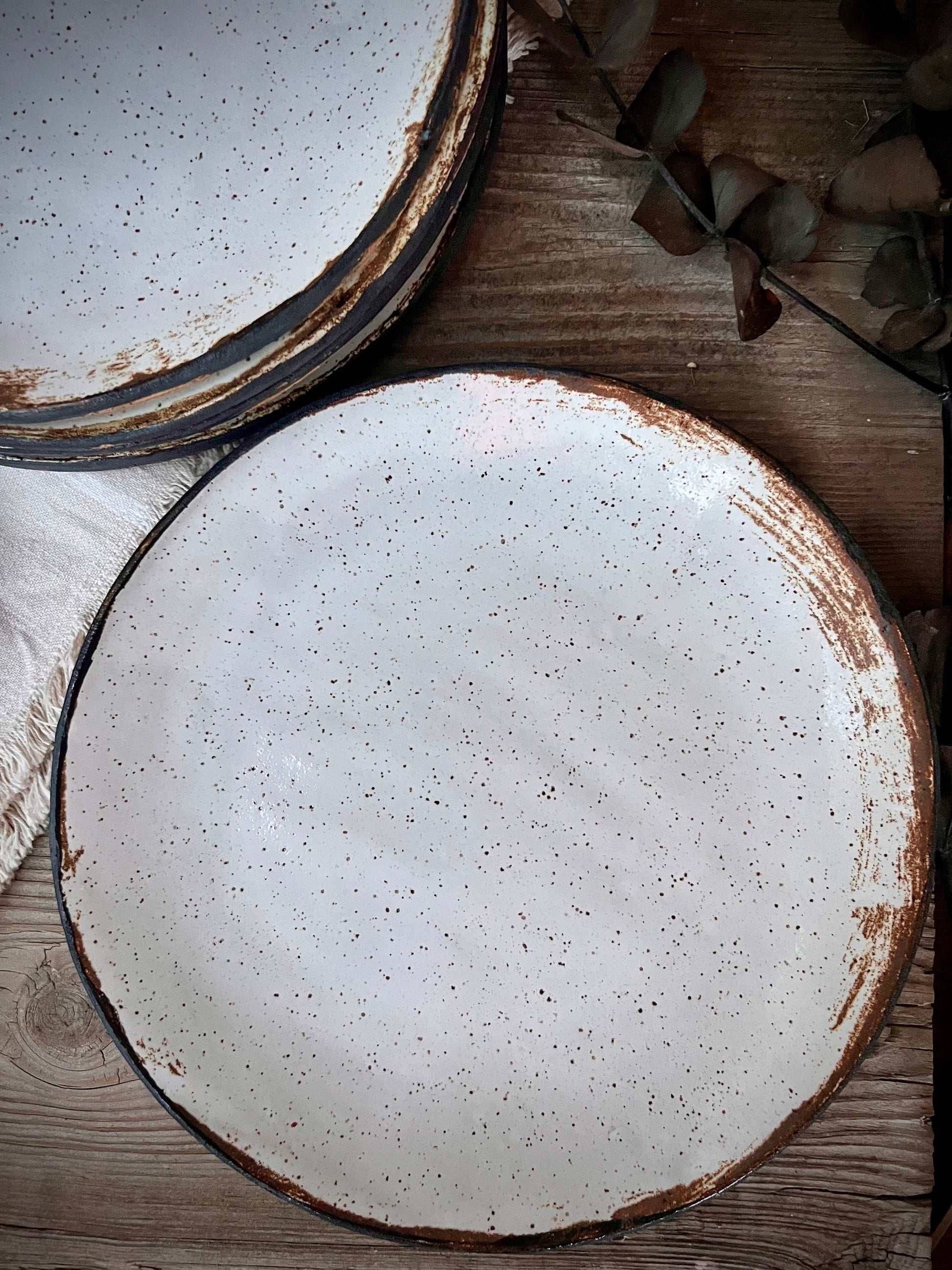 11” Ceramic Plate, Handmade Plate, Rustic Plate, Pottery Plates, Handmade Ceramic Plate, Christmas Gift, Handmade Pottery Plates