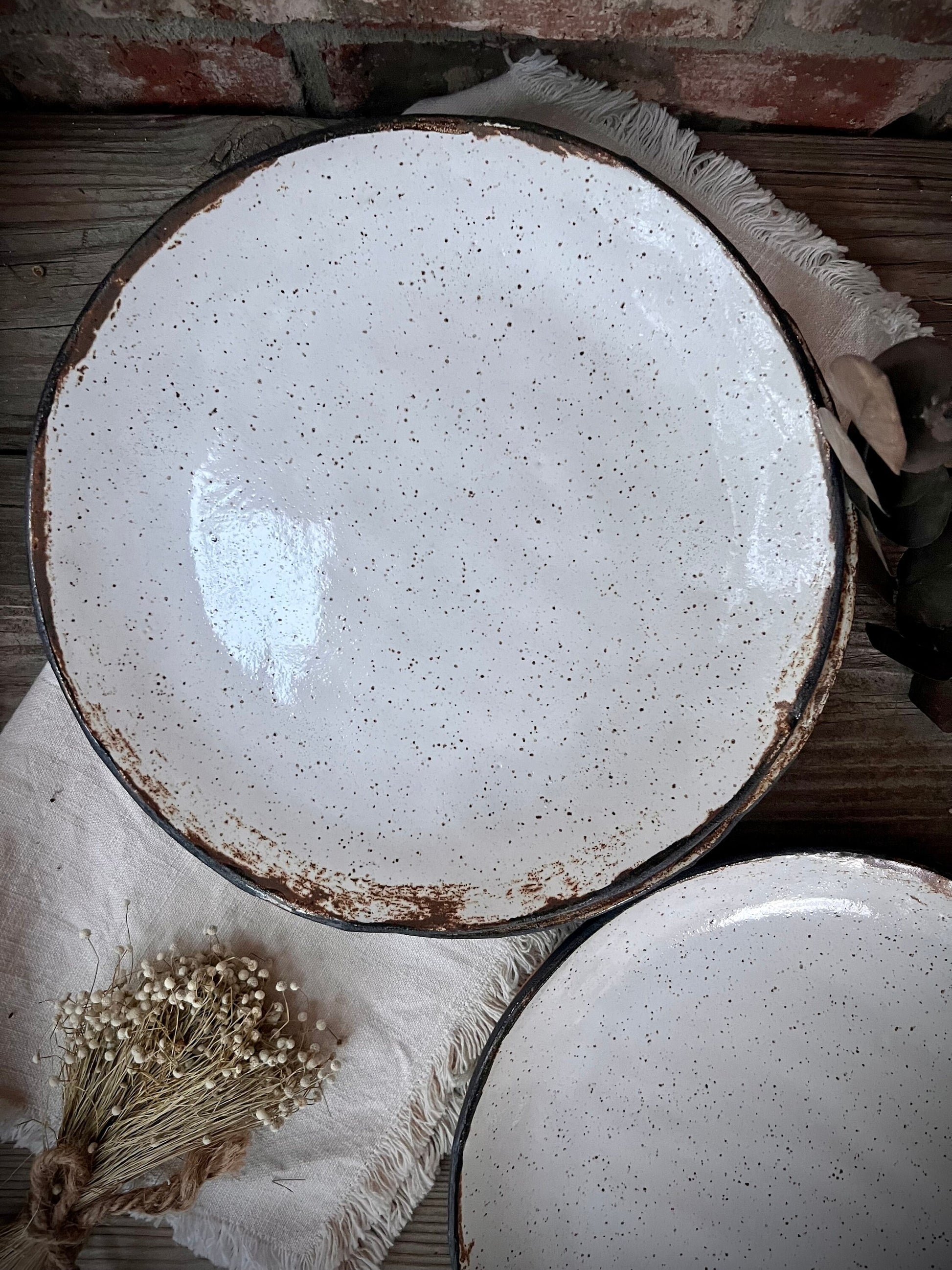 11” Ceramic Plate, Handmade Plate, Rustic Plate, Pottery Plates, Handmade Ceramic Plate, Christmas Gift, Handmade Pottery Plates