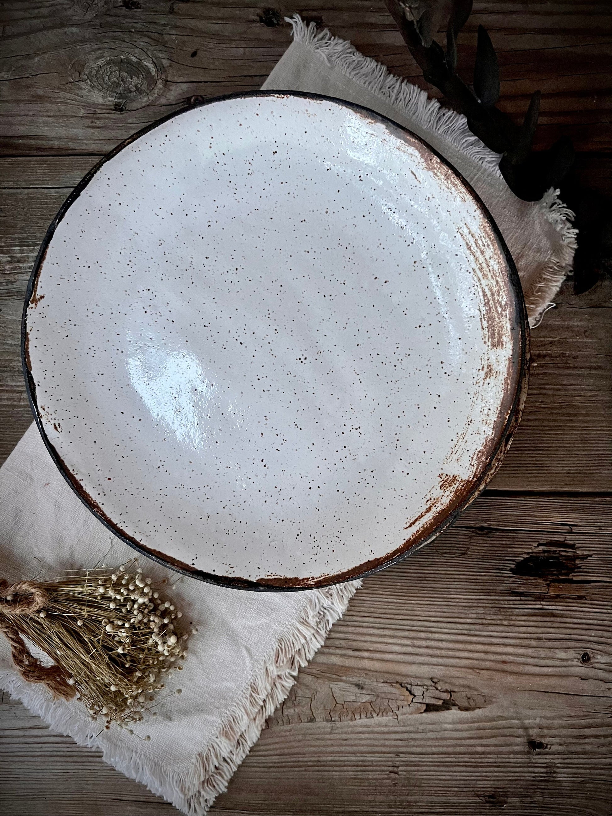 11” Ceramic Plate, Handmade Plate, Rustic Plate, Pottery Plates, Handmade Ceramic Plate, Christmas Gift, Handmade Pottery Plates