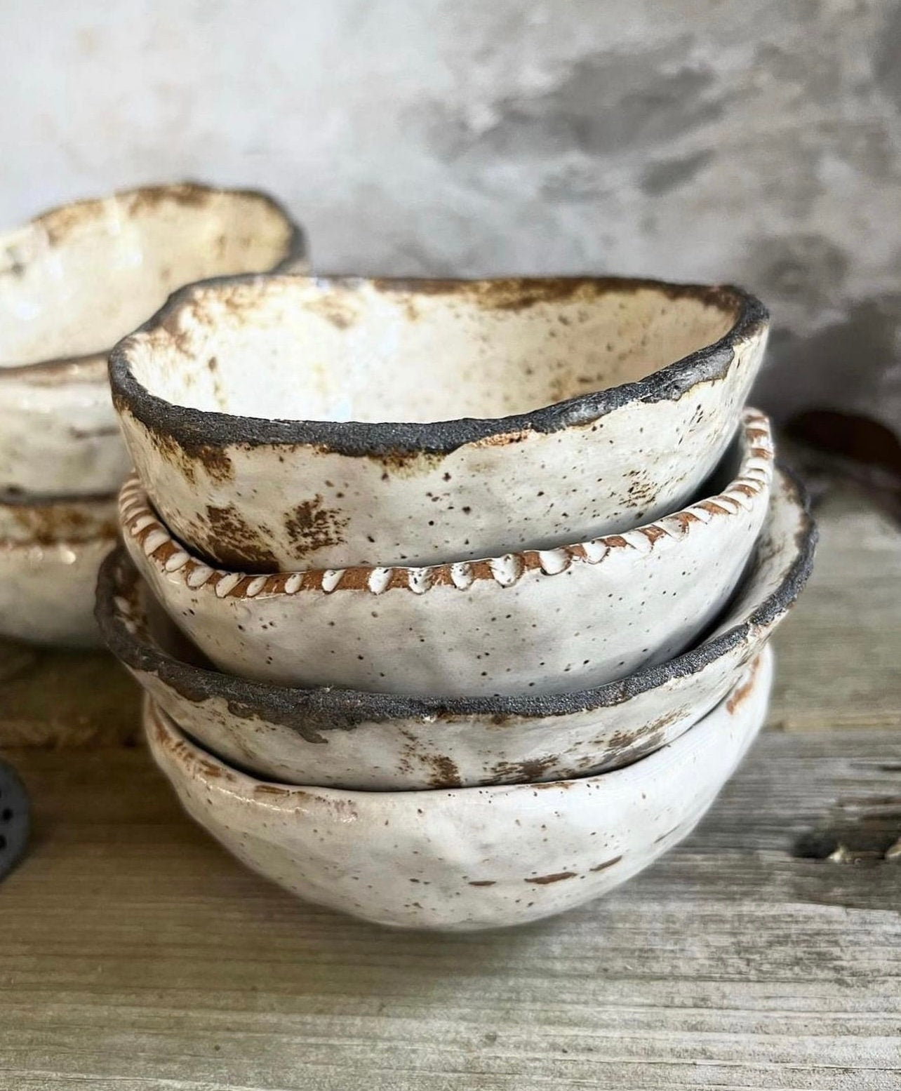 Ceramic Bowls, Rustic Bowl, Minimalist Stoneware, Handmade Ceramic Bowls, Ceramic Soup Bowl, Freeform Bowls, Rustic Pottery