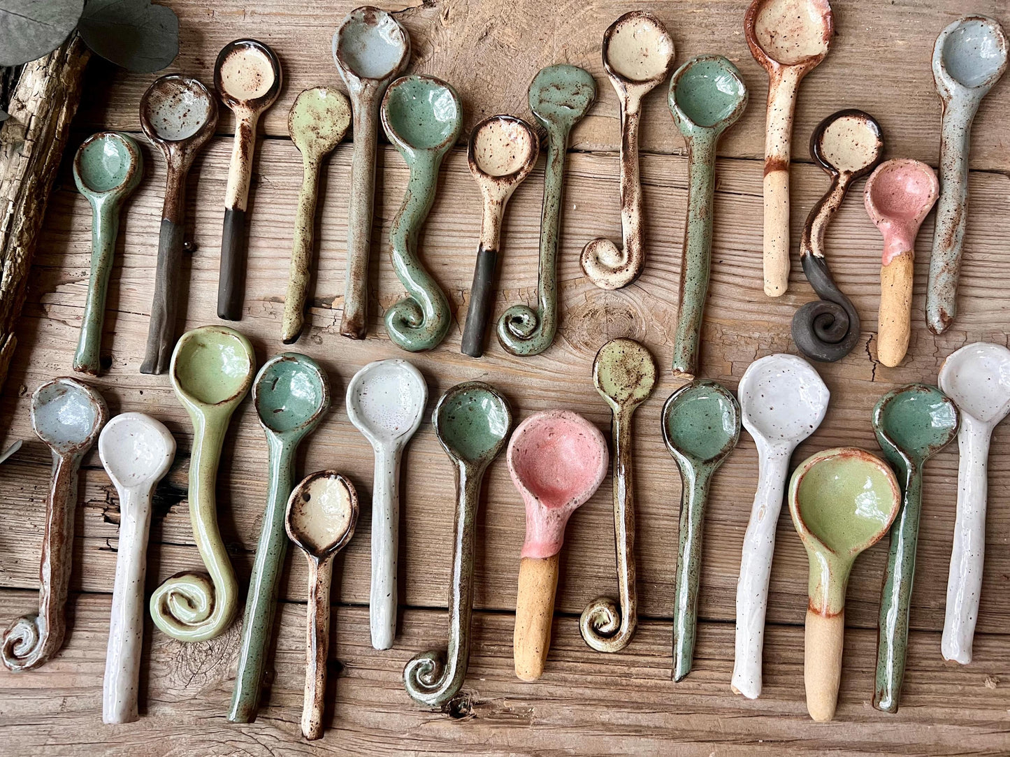Ceramic Spoons, Stirring Spoons, Handmade Ceramic Spoons, Handmade Pottery Spoons, Minimalist Decor, Handmade Spoons, Christmas Gift, Gifts