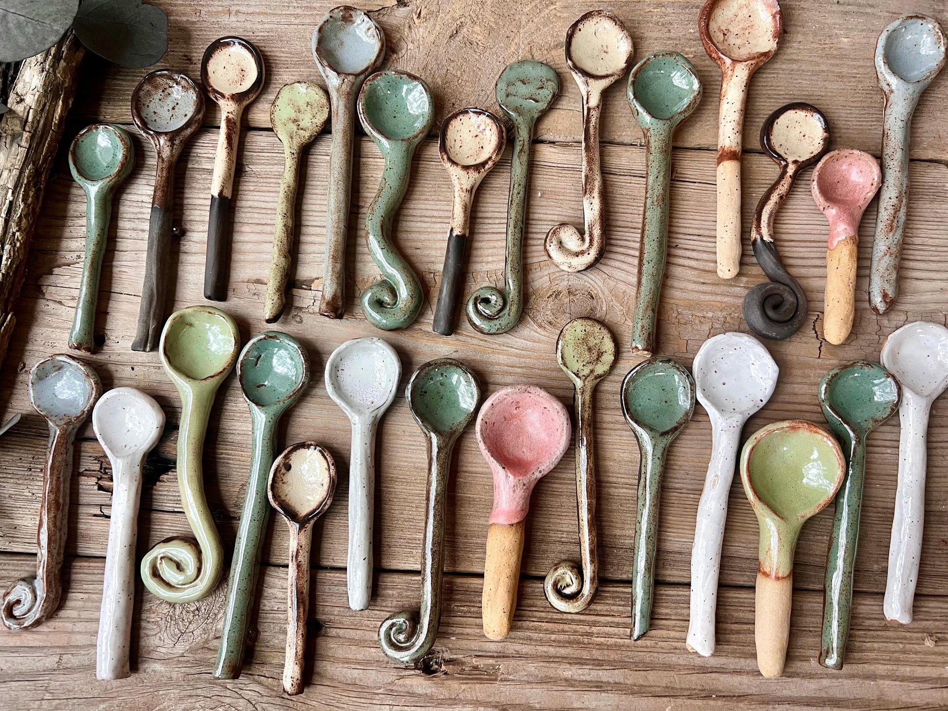 Ceramic Spoons, Stirring Spoons, Handmade Ceramic Spoons, Handmade Pottery Spoons, Minimalist Decor, Handmade Spoons, Christmas Gift, Gifts